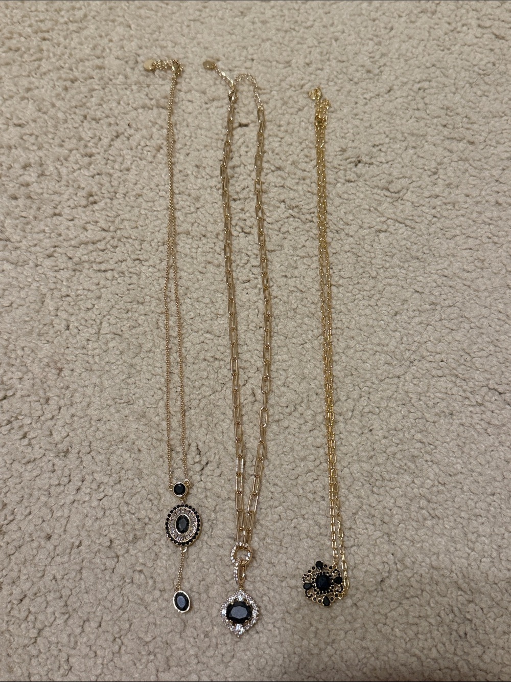 Bomb party gold plating OG necklaces like new
